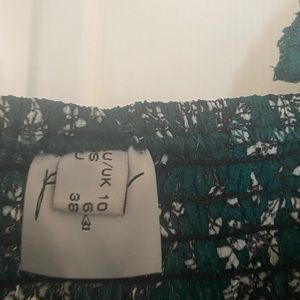 Caden Top Green Floral